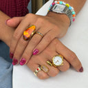 Stone Funk Ring