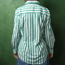 Green Stripe Classic Shirt