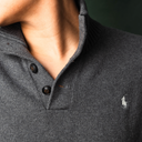 Grey Button Sweater – Polo Ralph Lauren